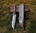 TOM BROWN TRACKER KNIFE – HANDMADE D2 STEEL OUTDOOR BLADE - PhishStones Products