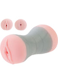 Travel Gripper Dual Density Stroker - Pussy and Ass