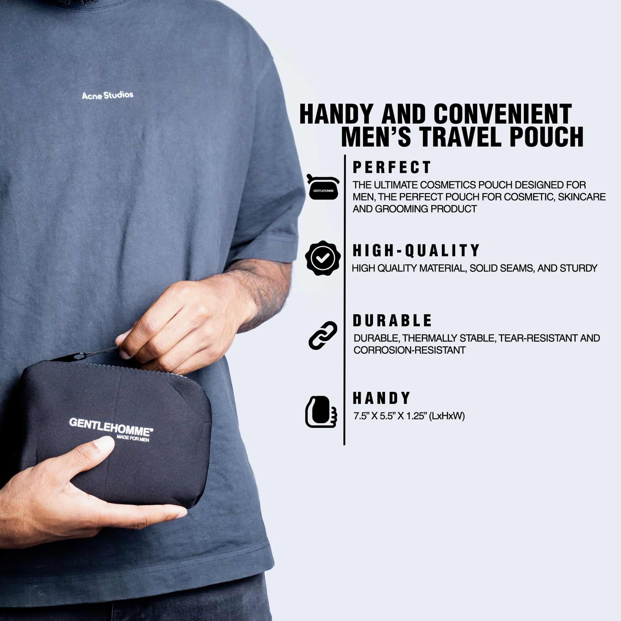 Travel Pouch for Men - PhishStones Products