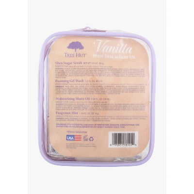 Tree Hut Mini Best Sellers Gift Set Vanilla 4pc - Imperfect Box - PhishStones Products