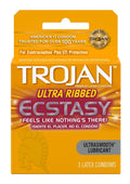 Trojan Condom Stimulations Ecstasy Lubrciated