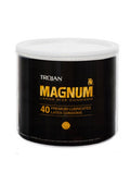 Trojan Magnum 40 Premium Lubricated Latex Condoms Large Size Condoms
