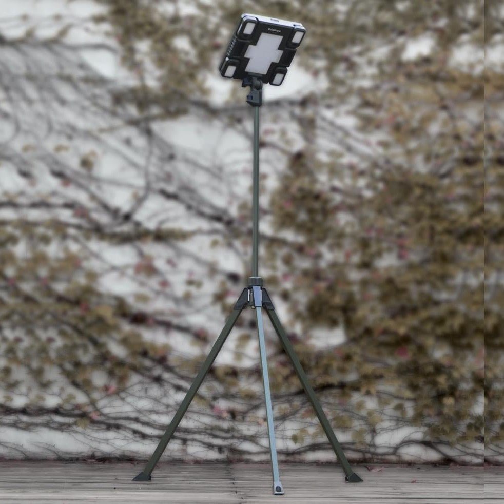 TRU De - LIGHT WHITENIGHT Multipurpose Solar / AC / DC - Garden, Camping Main Light + 3 Independent Detachable Multi Mode Side Lights / Tripod + Carrying Bag - PhishStones Products