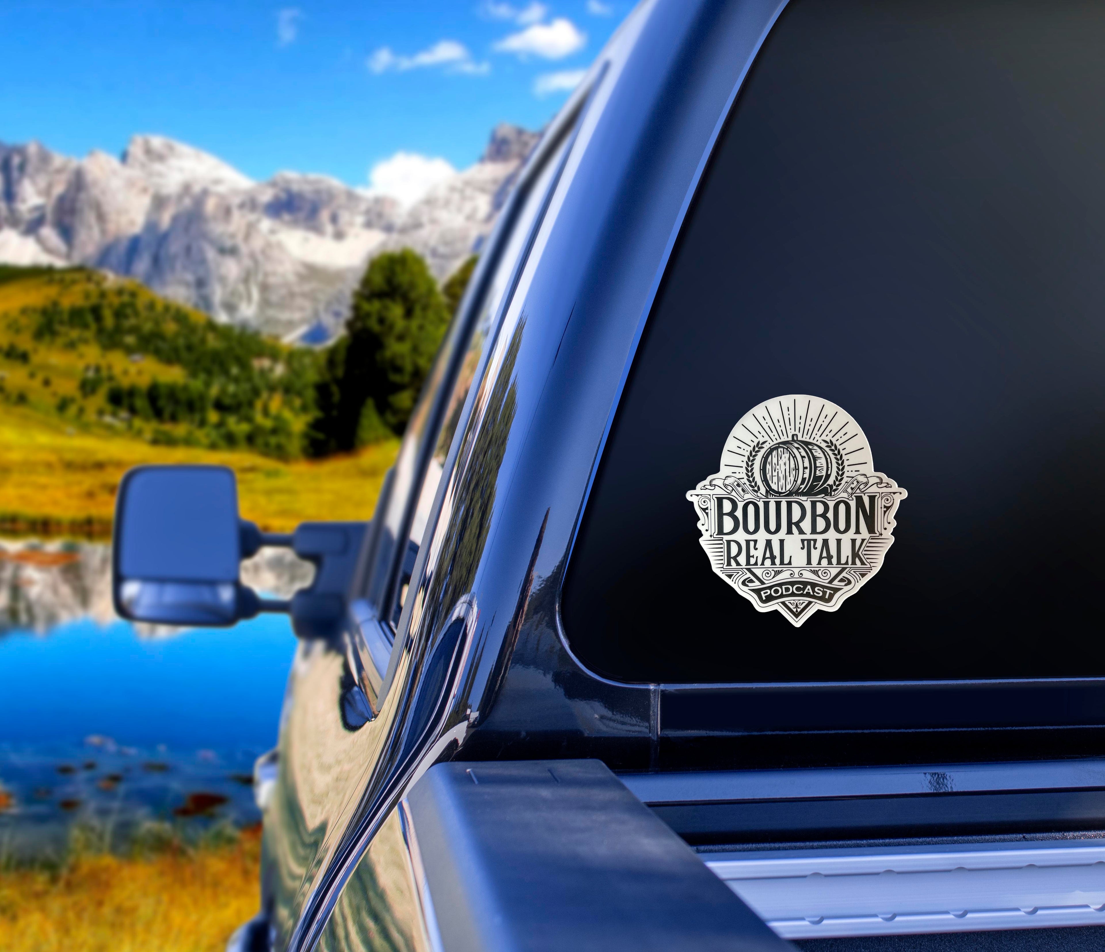 4x5 BRT Podcast Matte Vinyl Sticker