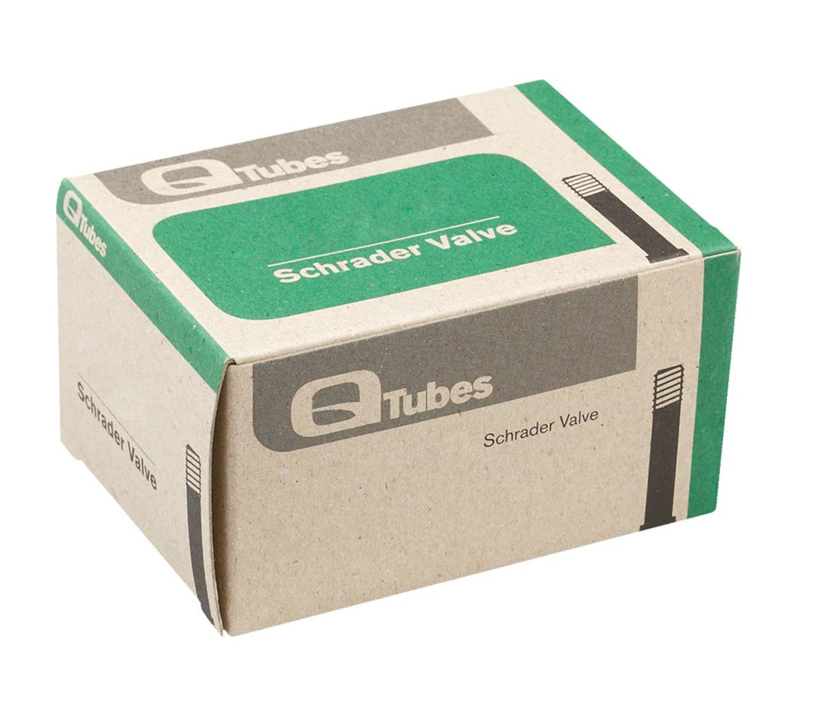 Q-Tubes 16" X 1.75-2.125" Low Lead Schrader Valve Tube