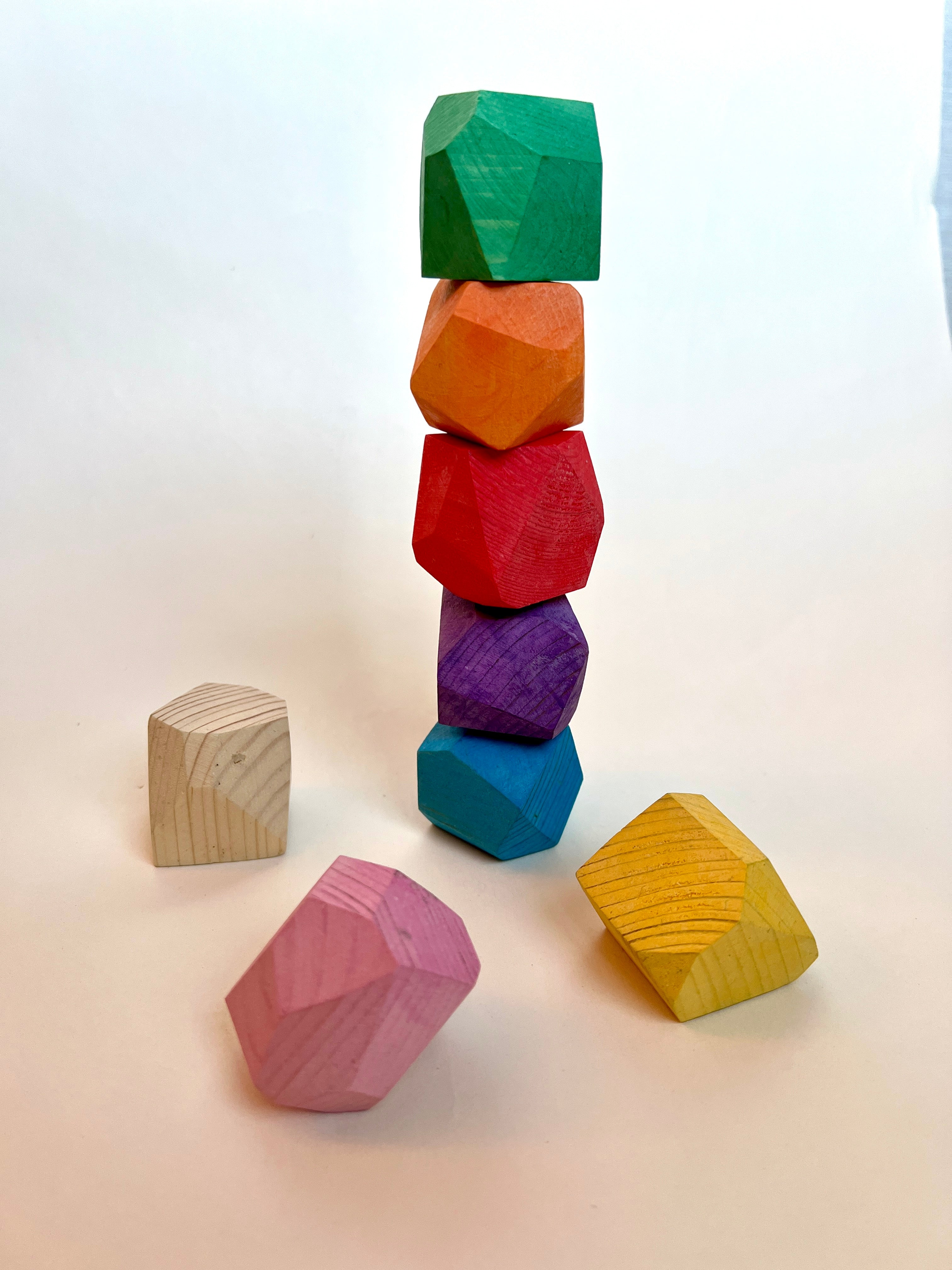Tumi-ishi Balancing Rock Blocks-8 pieces
