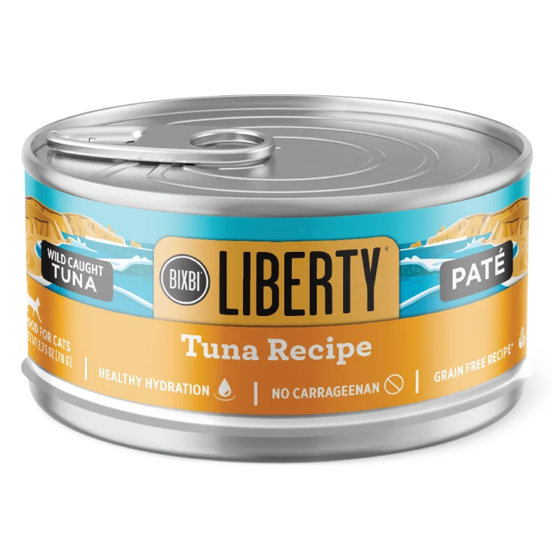 Bixbi - Librty Tuna Pate Cat Food, 2.75 oz (Case of 24) - Grain Free Formula