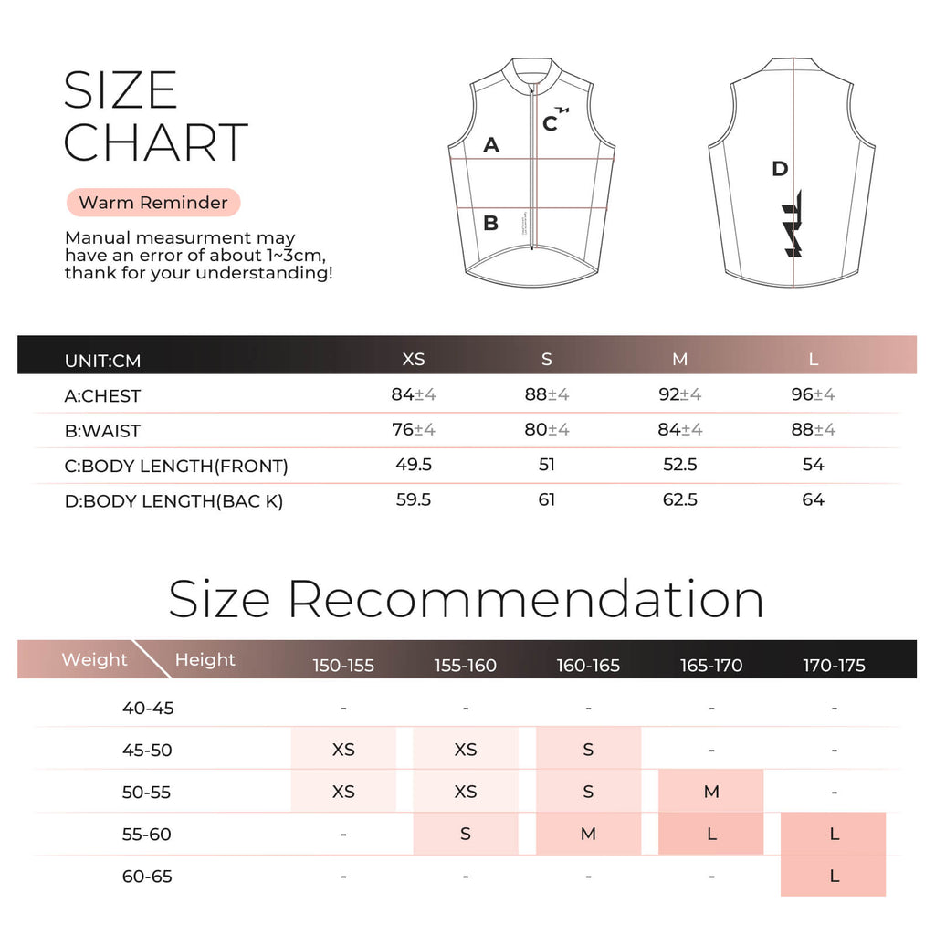 TVI Women's Cycling Vest Windproof - MJ008