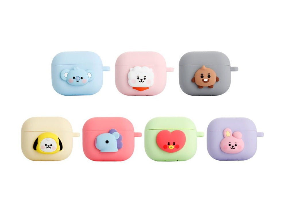 BTS x BT21 Airpods 3rd Gen Pastel Case