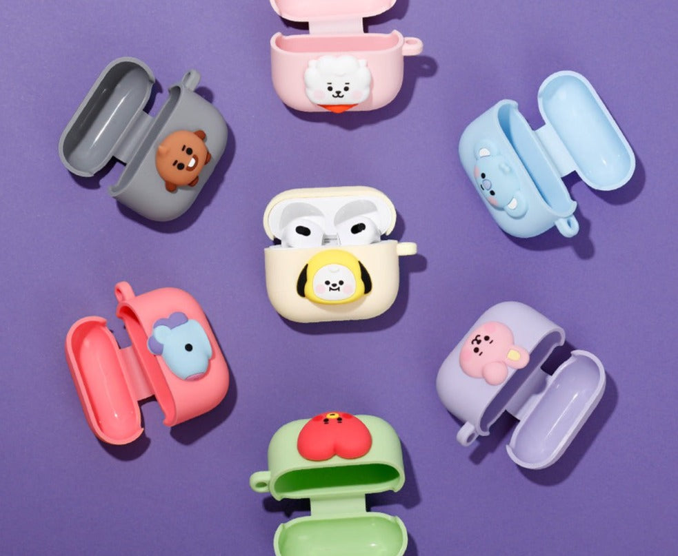 BTS x BT21 Airpods 3rd Gen Pastel Case