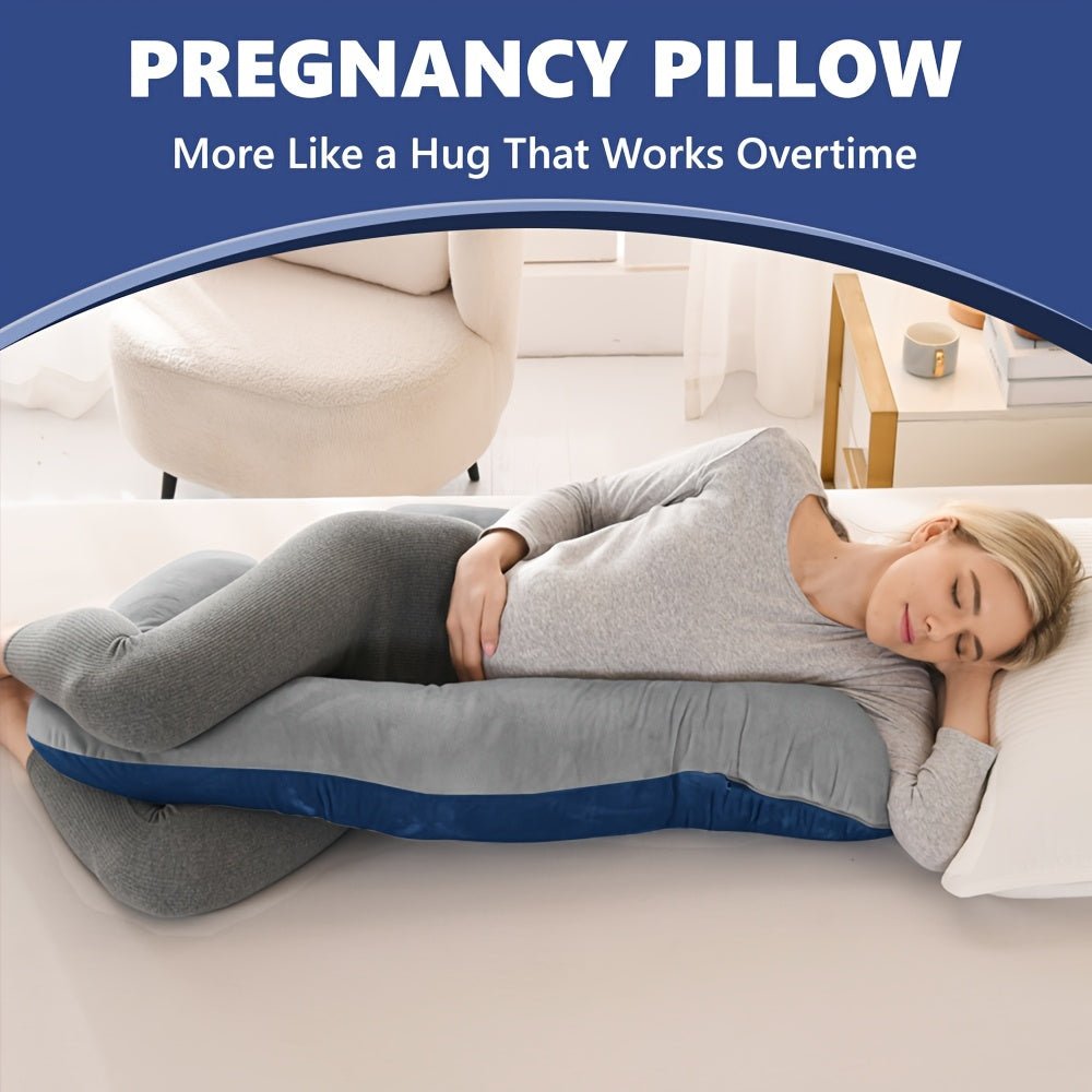 U - Shaped Maternity Pillow – Full Body Support - PhishStones Products