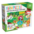 Headu Ecoplay Shaped Puzzle for Children - Farm Themed Educational Toy for Toddlers Aged 2-5 Years