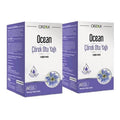 Ocean Black Seed Oil Supplement - 2 x 60 Capsules, Cold-Pressed, Vegan, Natural Health Benefits