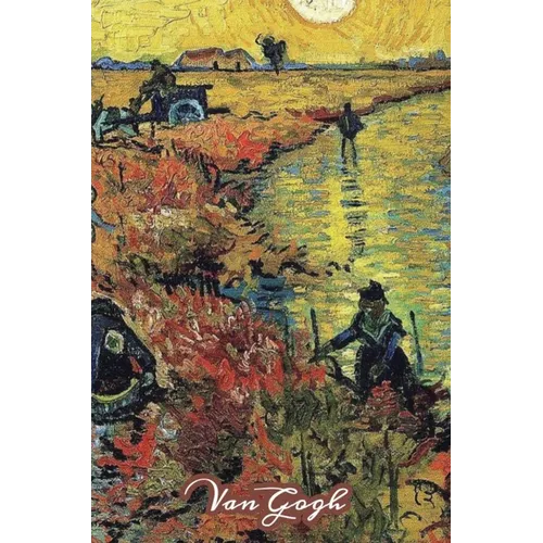 The Red Vineyard Van Gogh Note Book: Hardcover Journal Notebook Diary with Dot Grid, Lined, Blank Vintage Paper for Writing Drawing Journaling - Hardcover