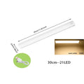 Under - Cabinet Rechargeable LED Motion Sensor Strip Light Magnetic Battery - Operated for Kitchen Cabinet Closet — 10/20/30/50cm (3.9/7.9/11.8/19.7 in) - PhishStones Products