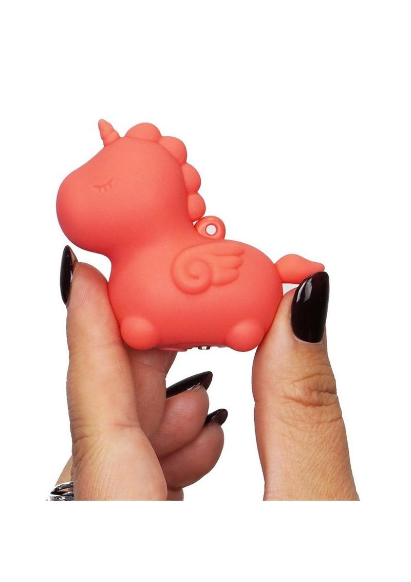 Unihorn Mini Peachy Pony Rechargeable Silicone Clitoral Vibrator - PhishStones Products