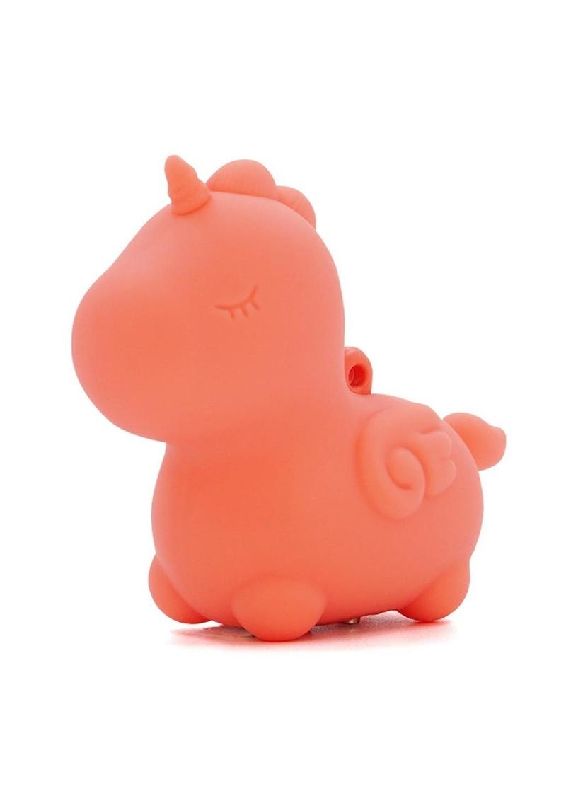 Unihorn Mini Peachy Pony Rechargeable Silicone Clitoral Vibrator - PhishStones Products