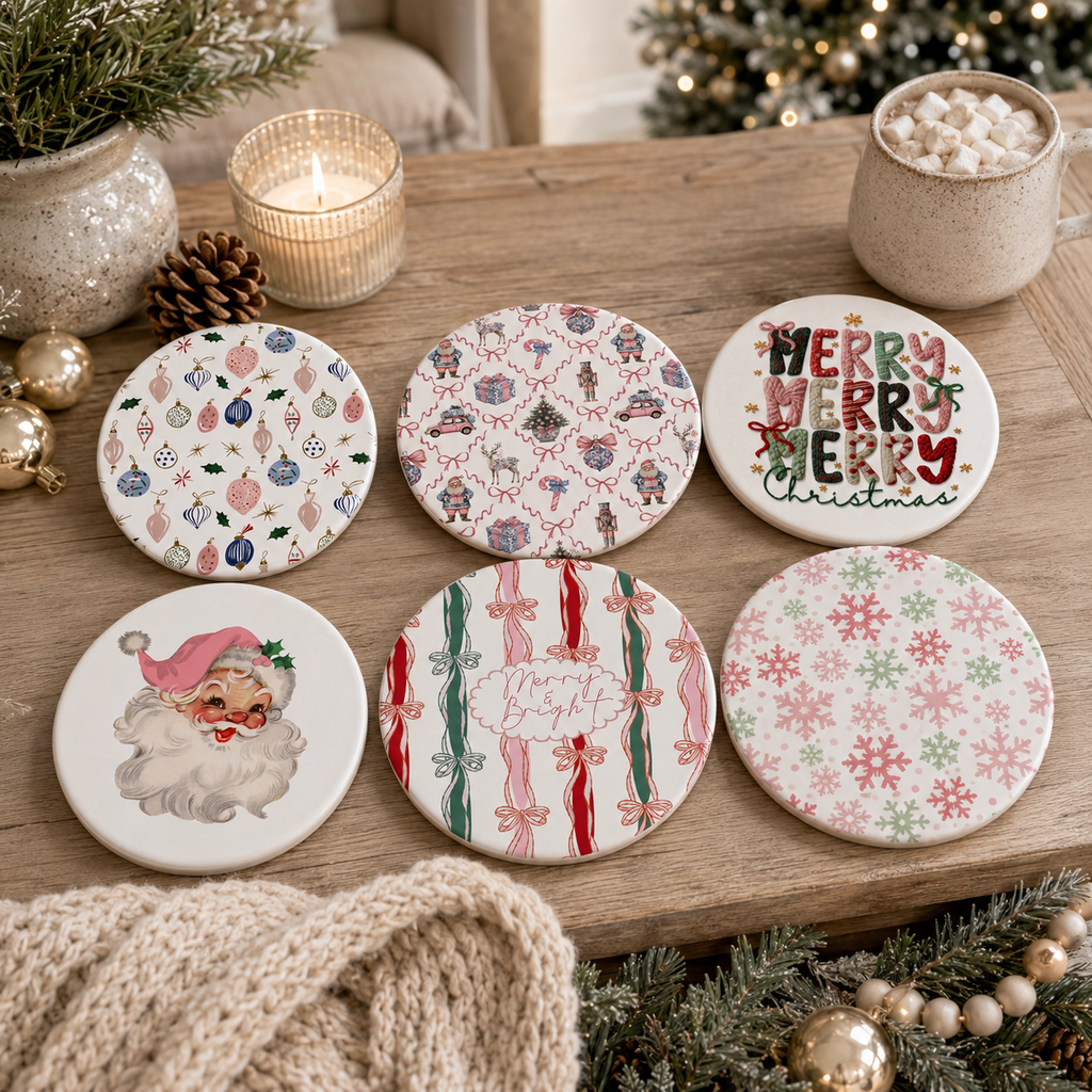 Christmas Coasters PRE-ORDER