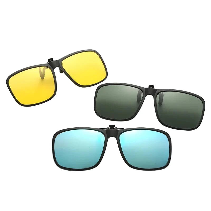 Unisex Clip - On Polarized Sunglasses – UV Protection - PhishStones Products