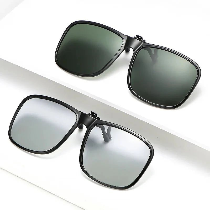 Unisex Clip - On Polarized Sunglasses – UV Protection - PhishStones Products