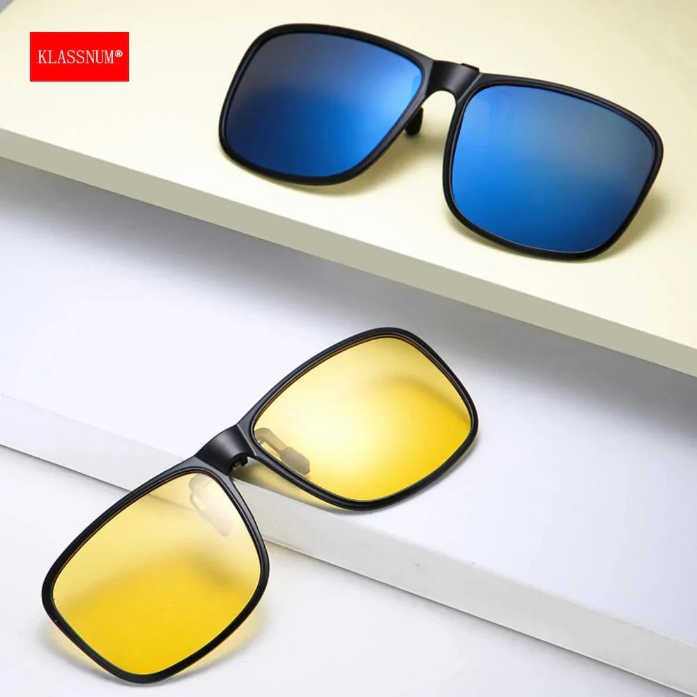 Unisex Clip - On Polarized Sunglasses – UV Protection - PhishStones Products