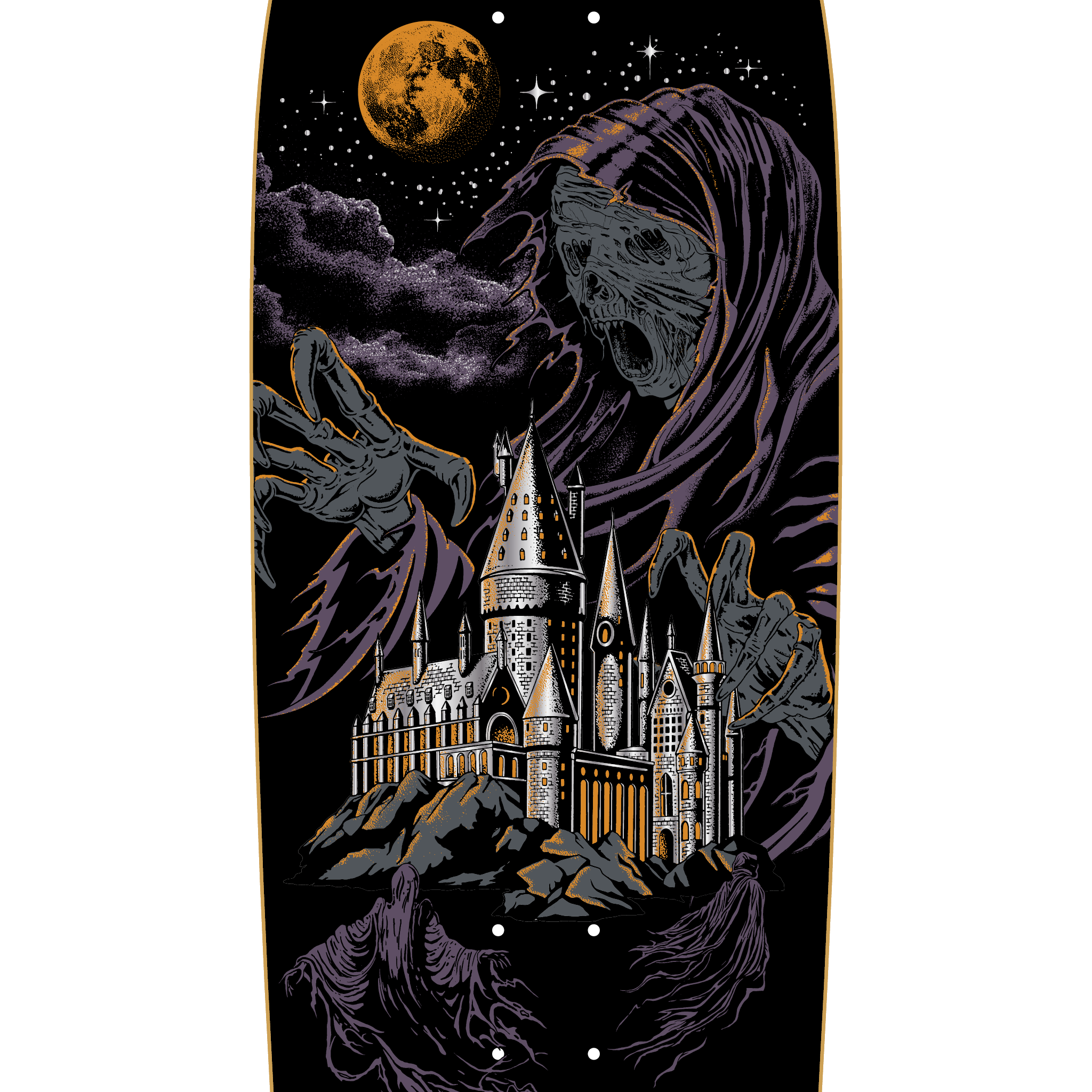 Welcome x Harry Potter Dementor on Boar 10.125" Complete Skateboard