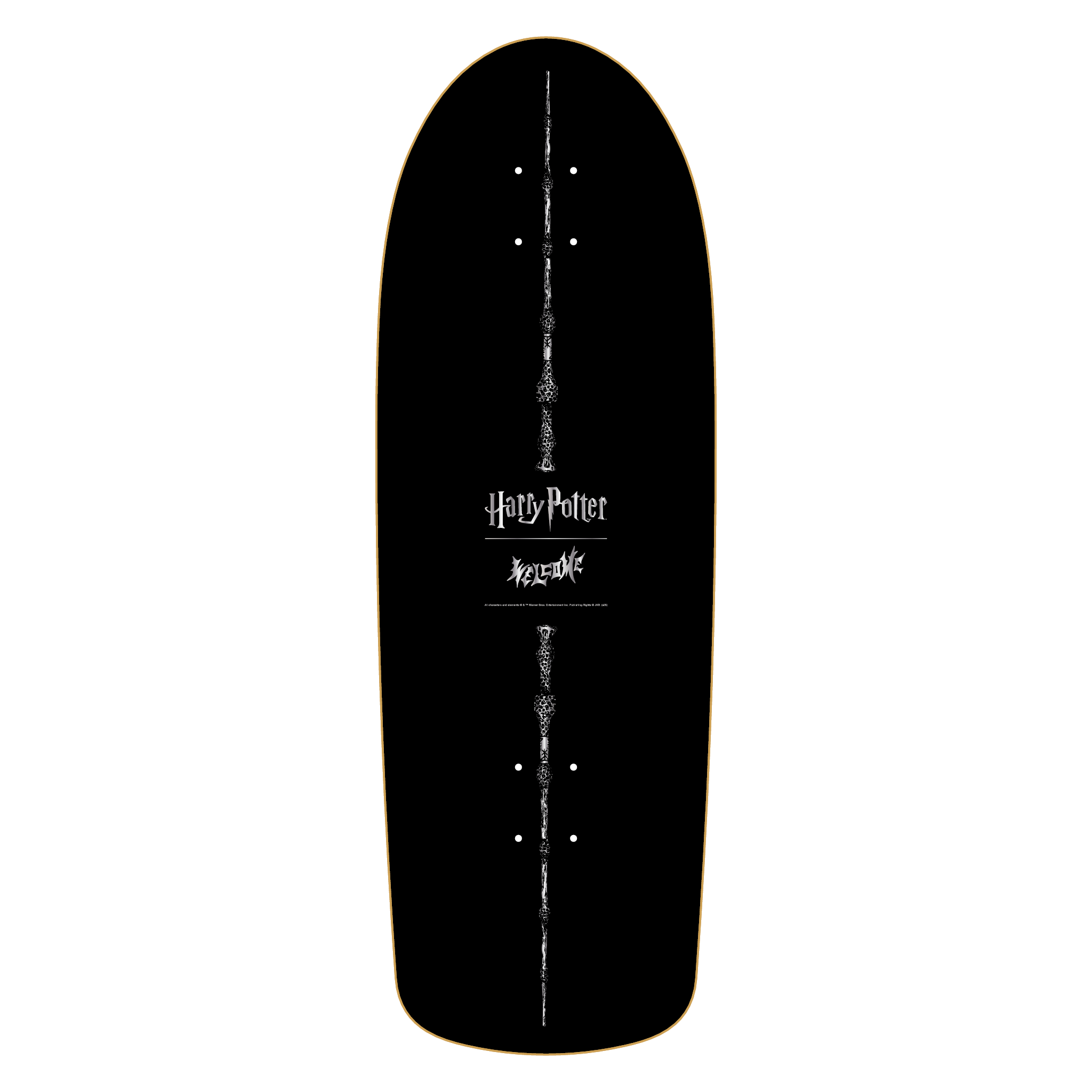 Welcome x Harry Potter Dementor on Boar 10.125" Complete Skateboard