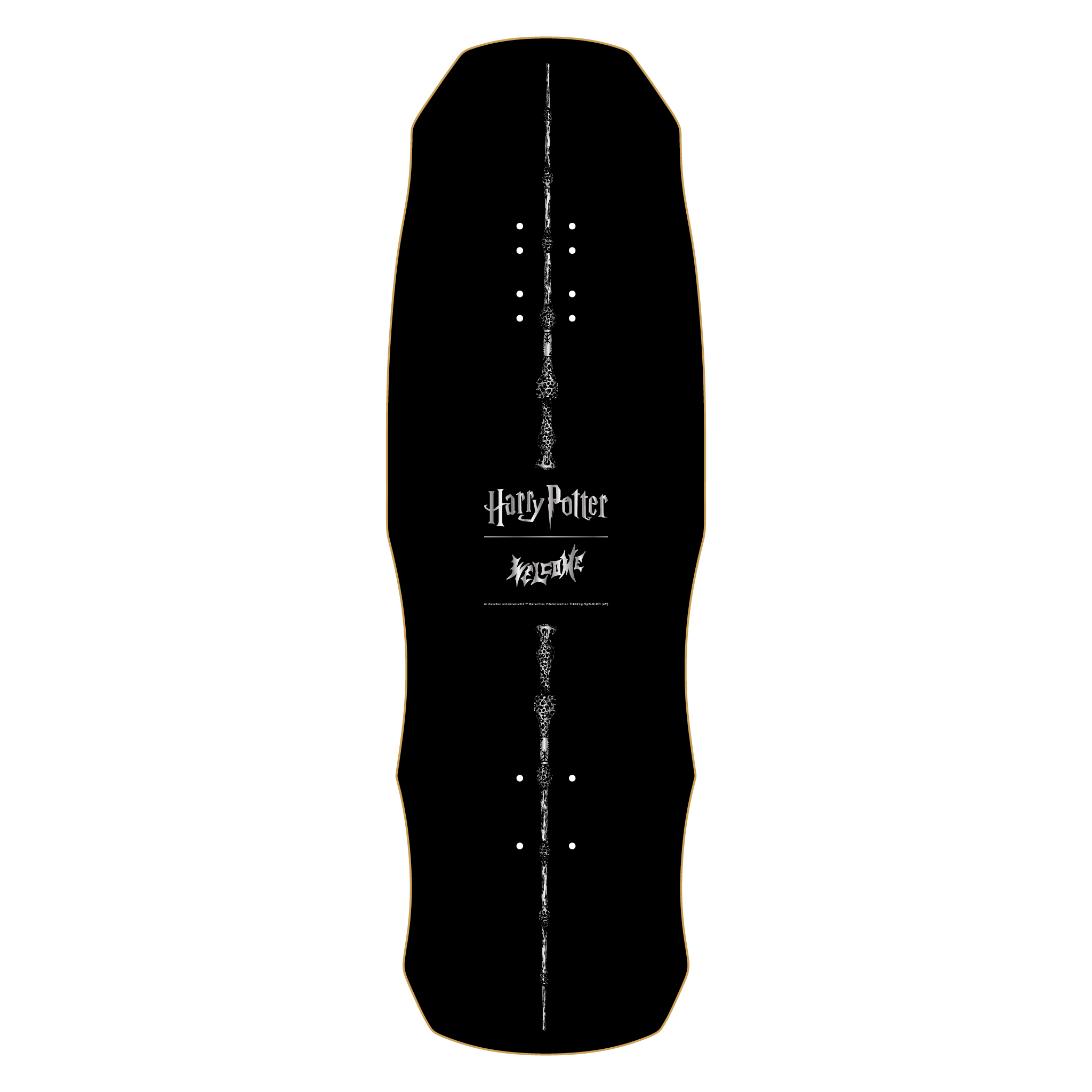 Welcome x Harry Potter Voldemort on Dark Lord 9.85" Complete Skateboard