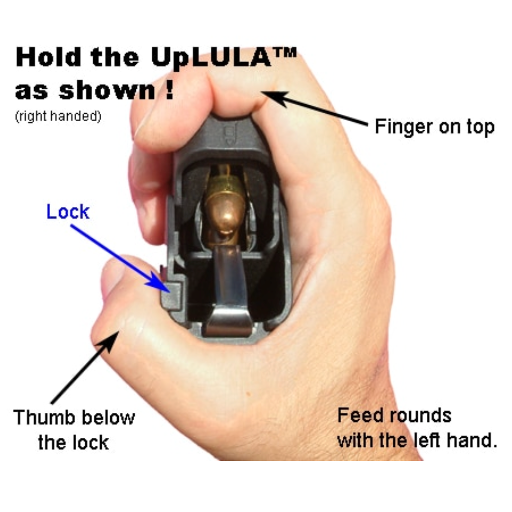 UpLULA® Universal Pistol Magazine Loader (9mm – .45ACP) - PhishStones Products