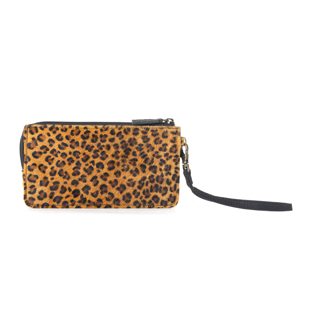 UPTOWN GIRL LEATHER & HAIRON WALLET - PhishStones Products