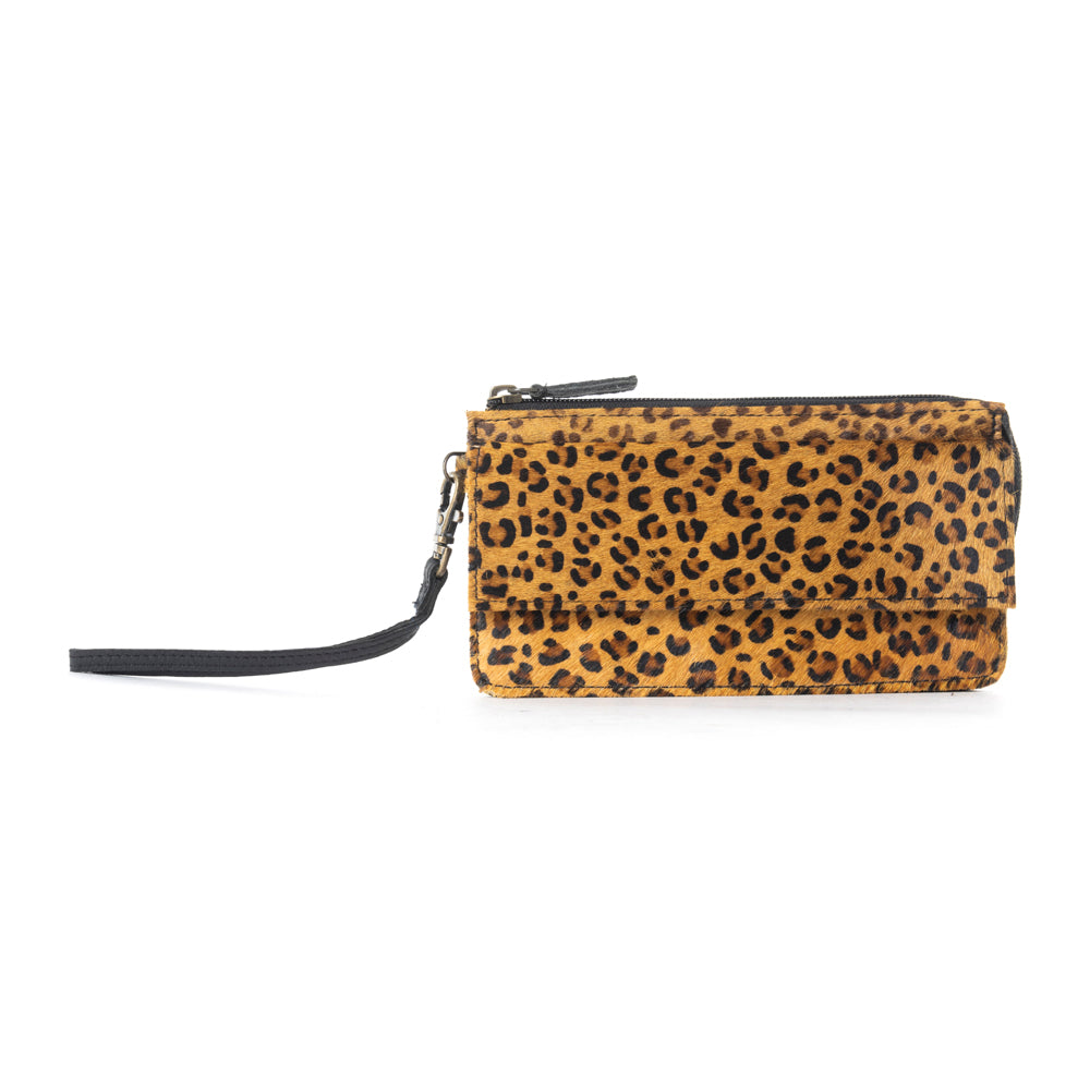 UPTOWN GIRL LEATHER & HAIRON WALLET - PhishStones Products