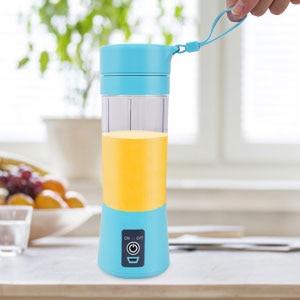 USB Electric Juicer Mini Portable Blender Electric Usb Juice Maker Juicer Bottle Blender Grinder Mixer Rechargeable Juicer Bottle Fruit Mixers Fruit Extractors Multifunction Juice Maker Machine Blender Smoothies - PhishStones Products