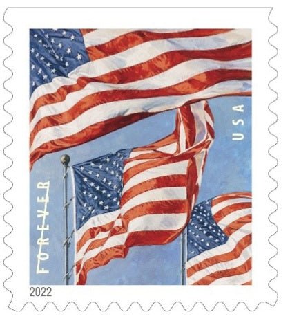 USPS Flag Forever First Class Booklet. (20ct) - PhishStones Products