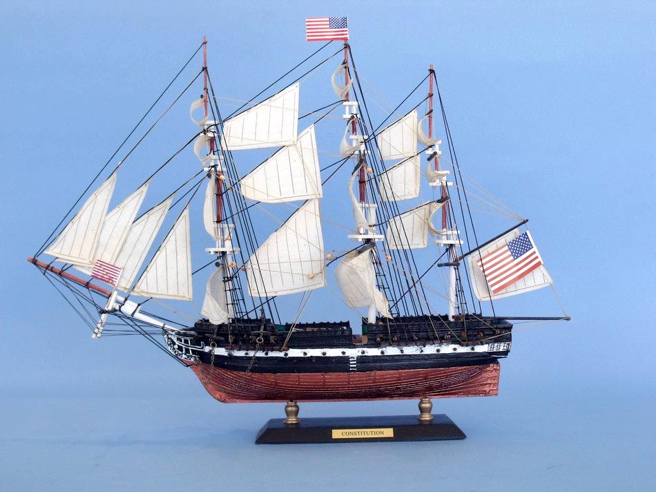 USS Constitution Limited Tall Model Ship 15""