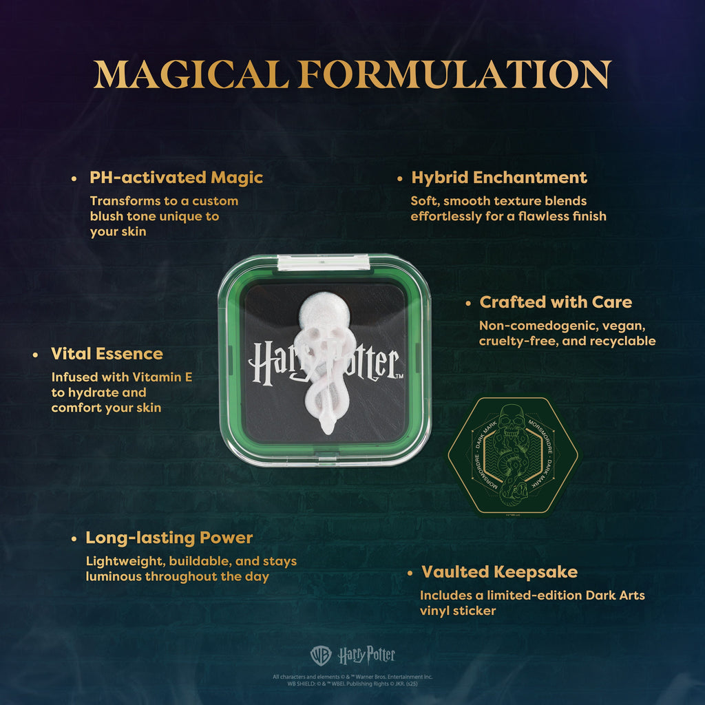 HP Dark Arts | The Dark Mark PH Color Changing Blushlighter