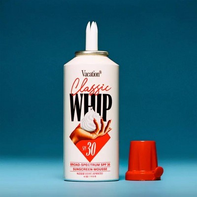Vacation Sunscreen Classic Whip SPF 30 4 fl oz - Imperfect Container - PhishStones Products
