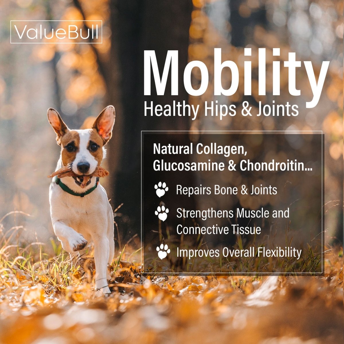 ValueBull Chicken Feet for Dogs, 25 Count