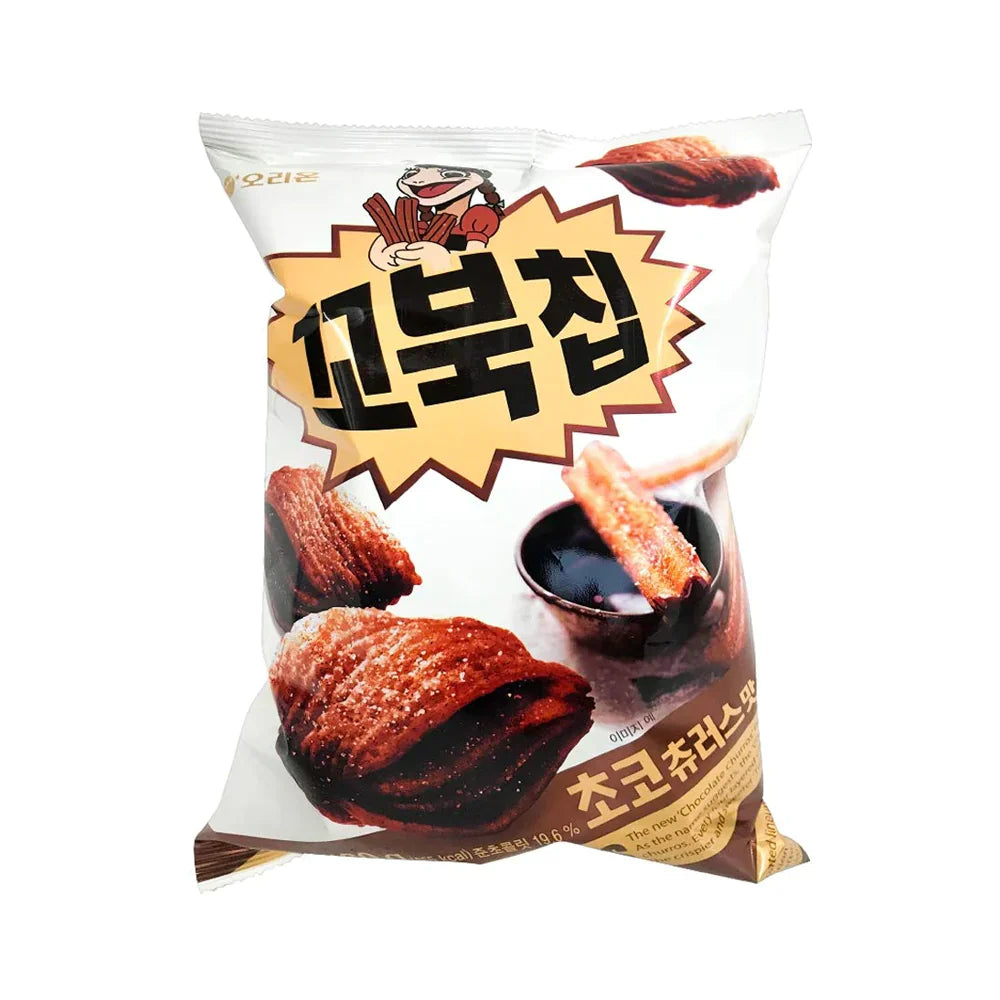 Orion Choco Churros Turtle Chips 80g (7 Count) (Korea)