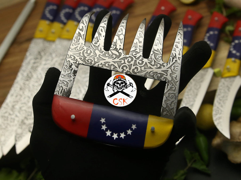 Venezuela Chef Knives with Etching - PhishStones Products