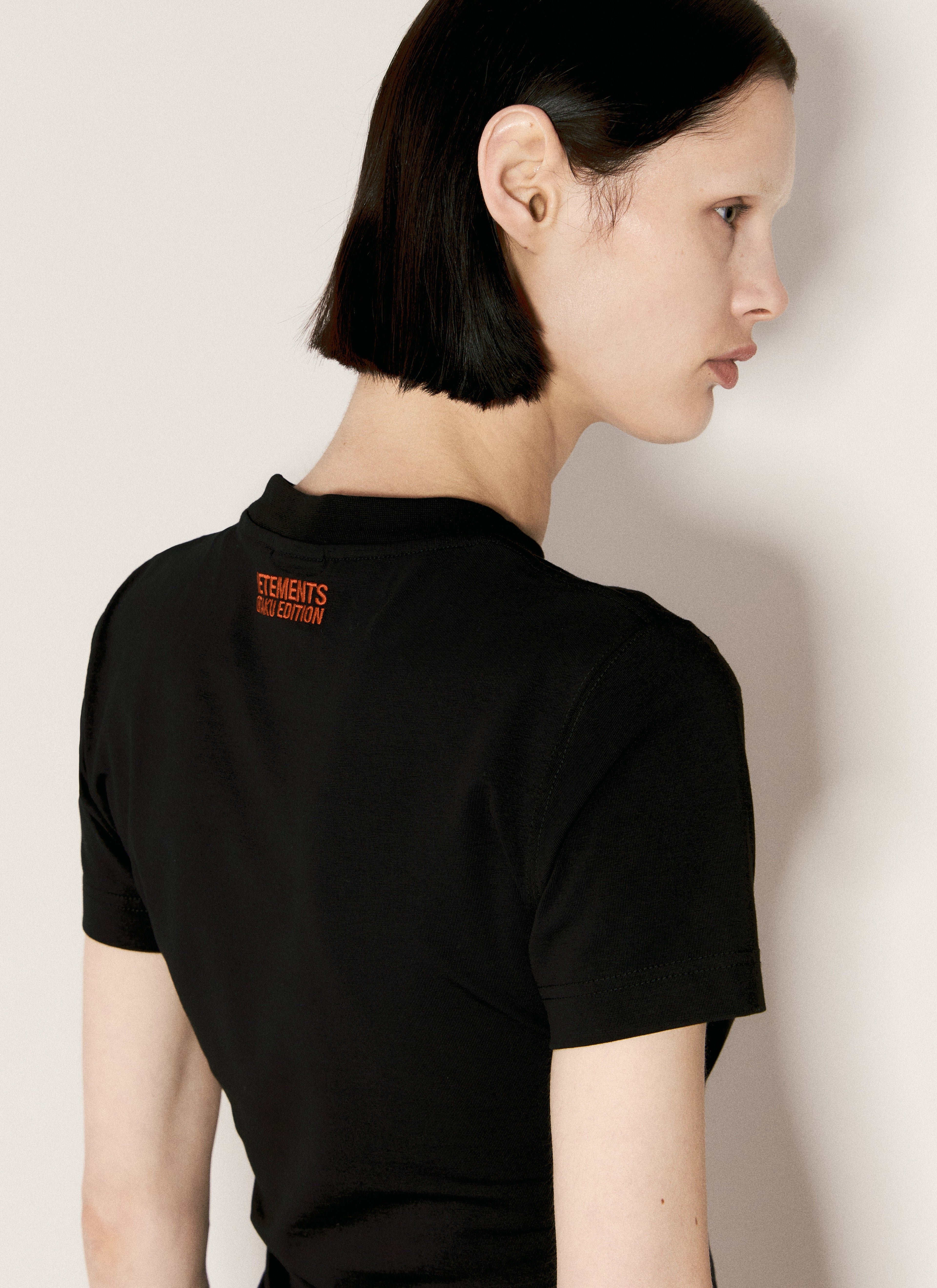 Vetements Women Anime Freak Fitted T-Shirt