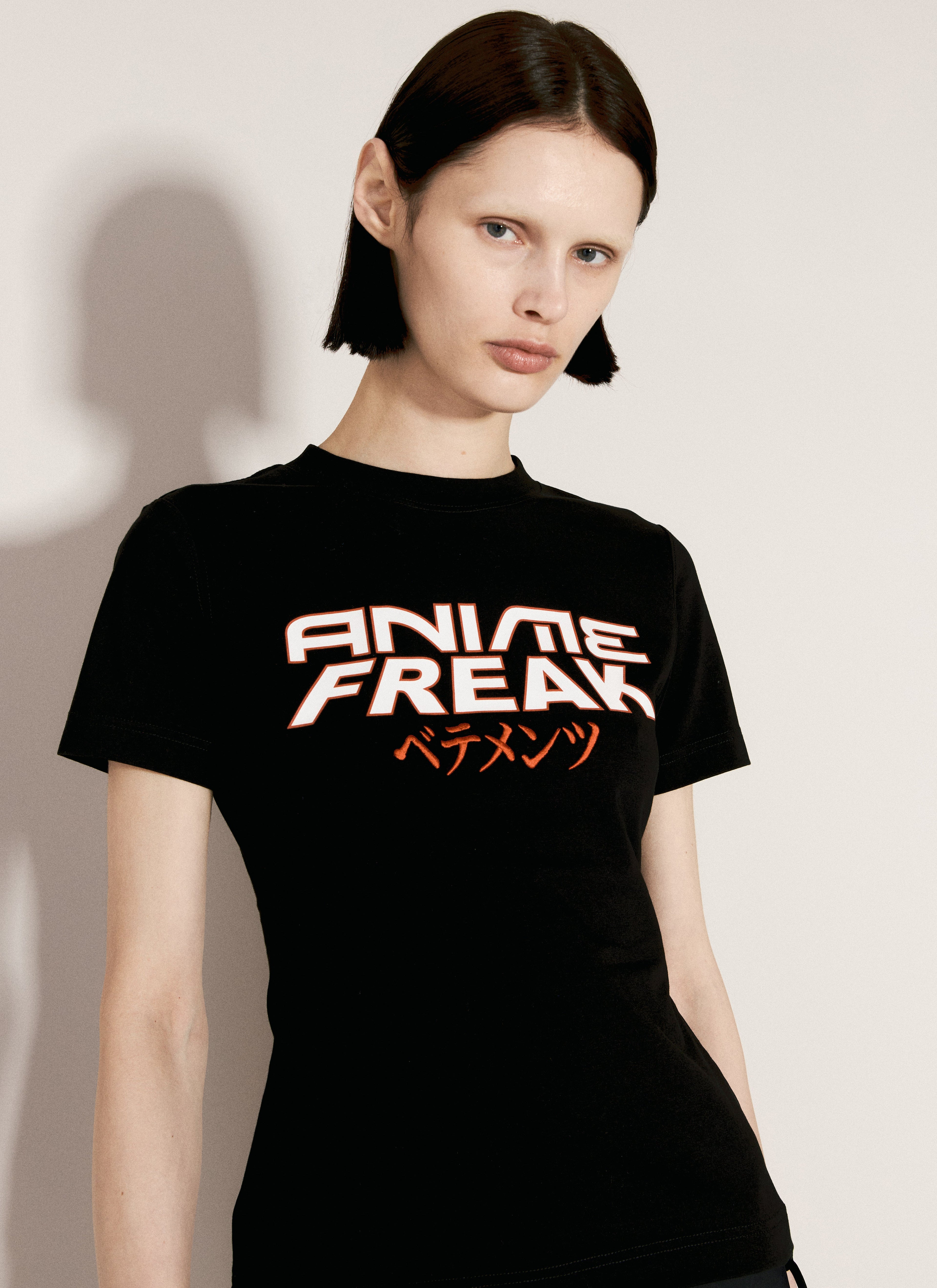 Vetements Women Anime Freak Fitted T-Shirt