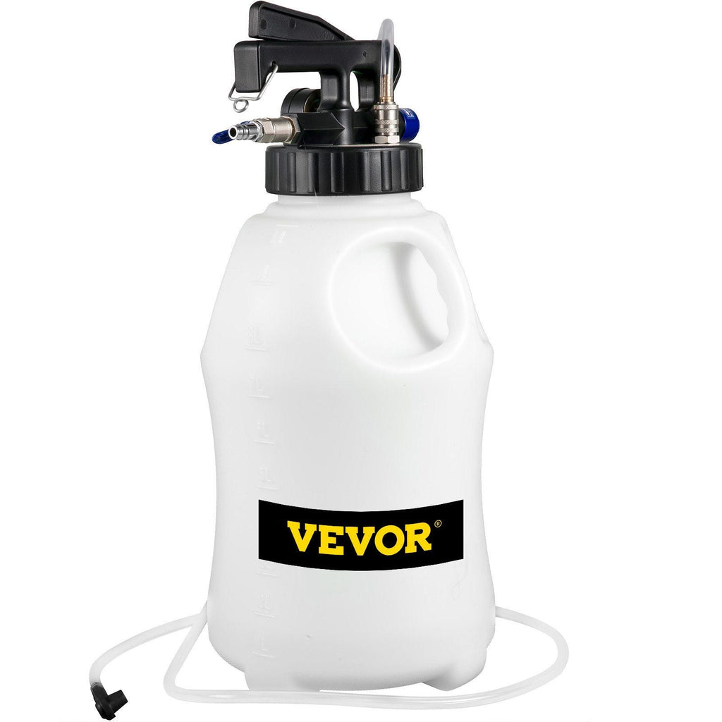 VEVOR Transmission Fluid Pump 2 Way Manual ATF Refill System Dispenser, Oil and Liquid Extractor 10 Liter Large Capacity, Automatic Transmission Fluid Pump Tool Set with 14 Pieces ATF Filler Adapters - PhishStones Products