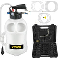VEVOR Transmission Fluid Pump 2 Way Manual ATF Refill System Dispenser, Oil and Liquid Extractor 10 Liter Large Capacity, Automatic Transmission Fluid Pump Tool Set with 14 Pieces ATF Filler Adapters - PhishStones Products