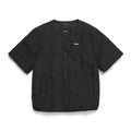 Riize 24Fw Heron Collection - U-Neck Lightweight Goose Down Short-Sleeved Jumper Carbon Black