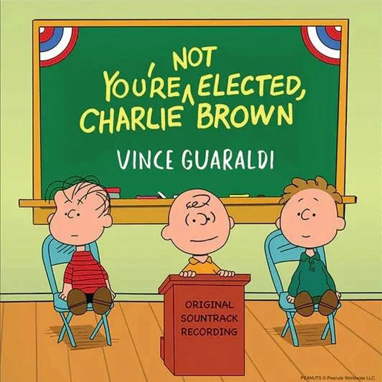 Vince Guaraldi - You're Not Elected, Charlie Brown (Indie Exclusive, Yellow Vinyl) (LP) - PhishStones Products