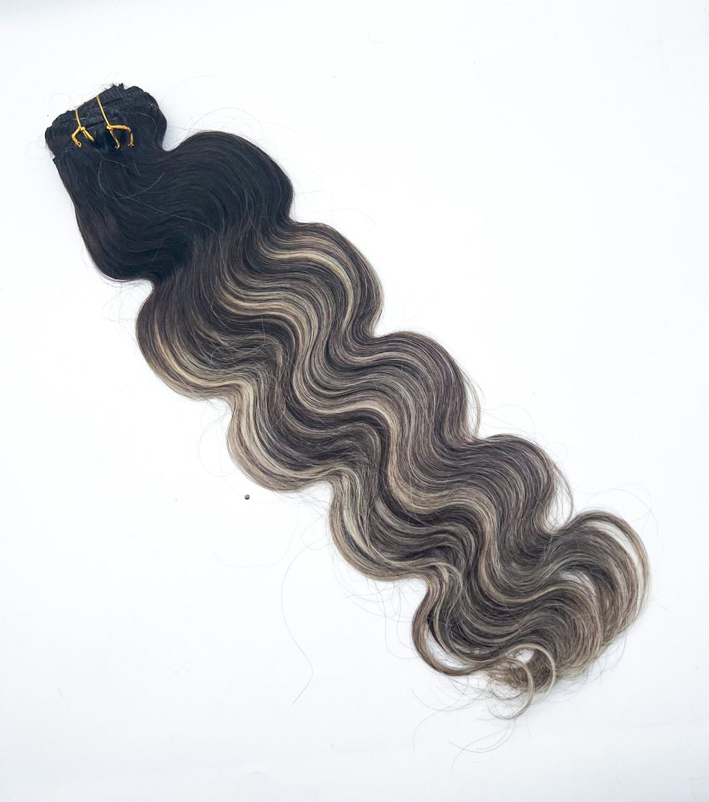VIP Clip Extensions / Body Wave - 24'' (170 g ) - ClipeX System - PhishStones Products