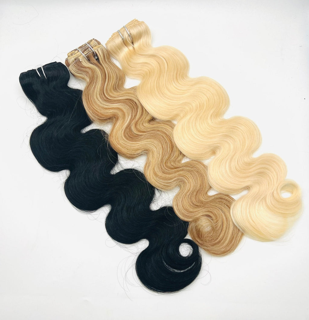 VIP Clip Extensions / Body Wave - 24'' (170 g ) - ClipeX System - PhishStones Products