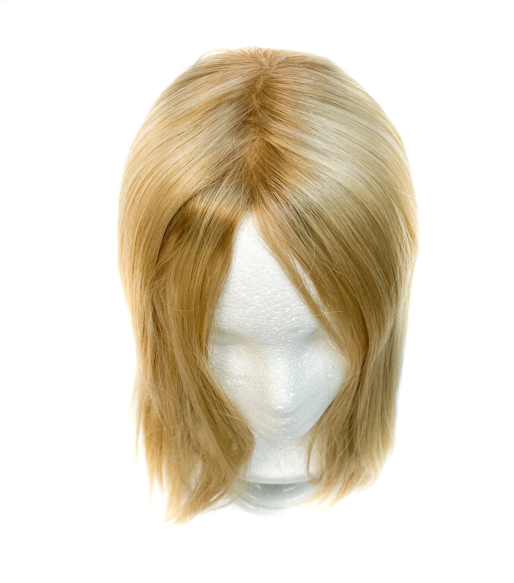 Virgin Remy Human Hair Silk Straight Top Topper Pieces (TP37) - PhishStones Products