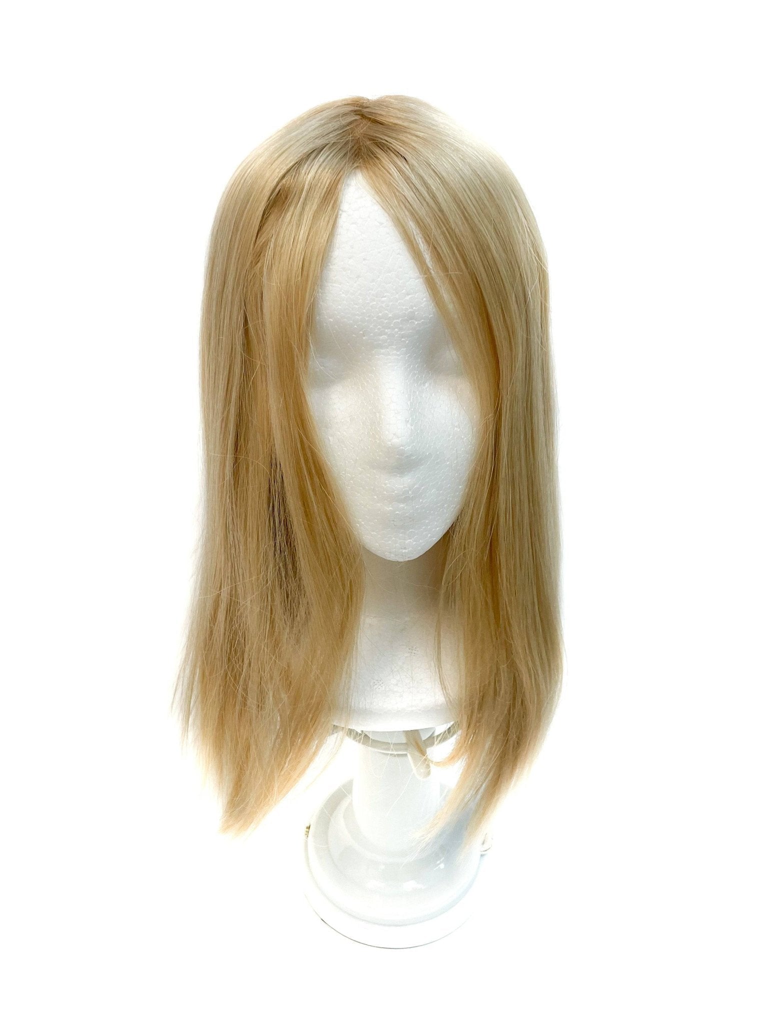 Virgin Remy Human Hair Silk Straight Top Topper Pieces (TP37) - PhishStones Products