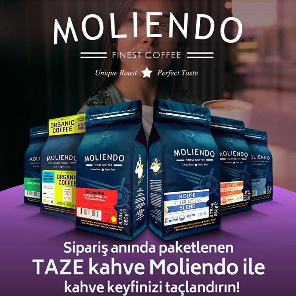 Moliendo Arabica Coffee Beans - Guatemalan Antigua SHB, Chocolate Flavor, Specialty Coffee